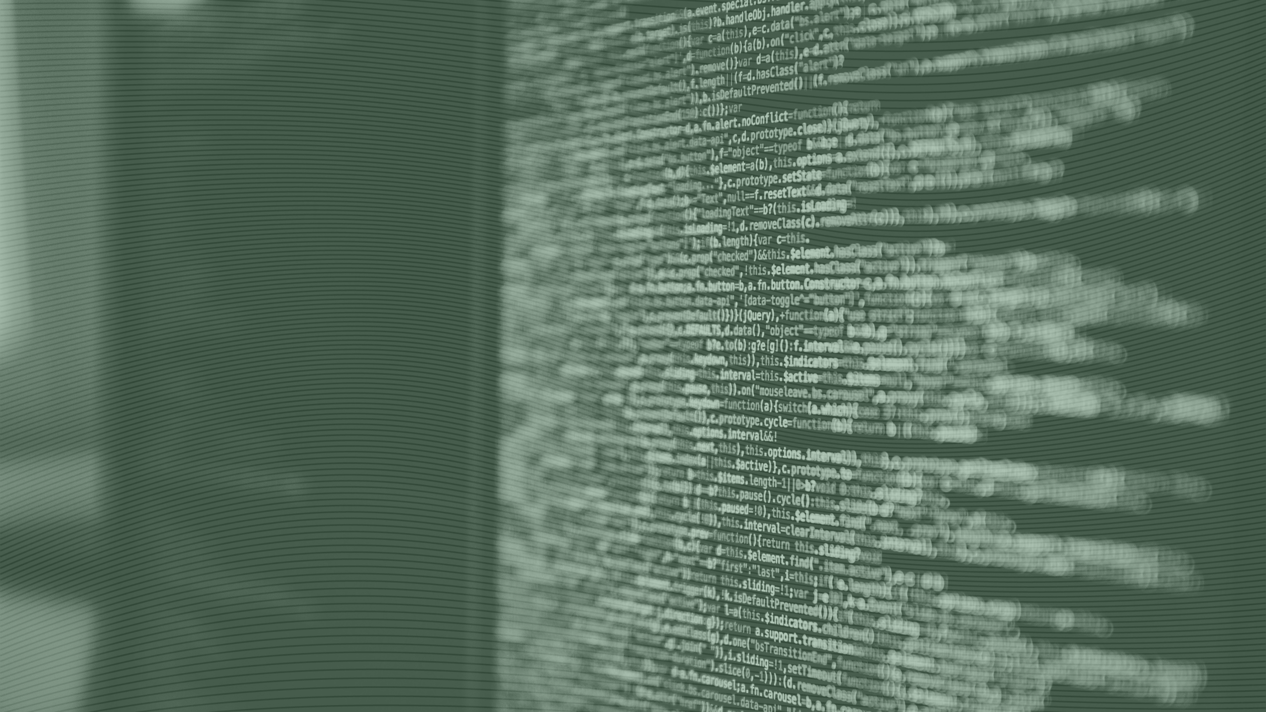 Photo of coding on a computer screen