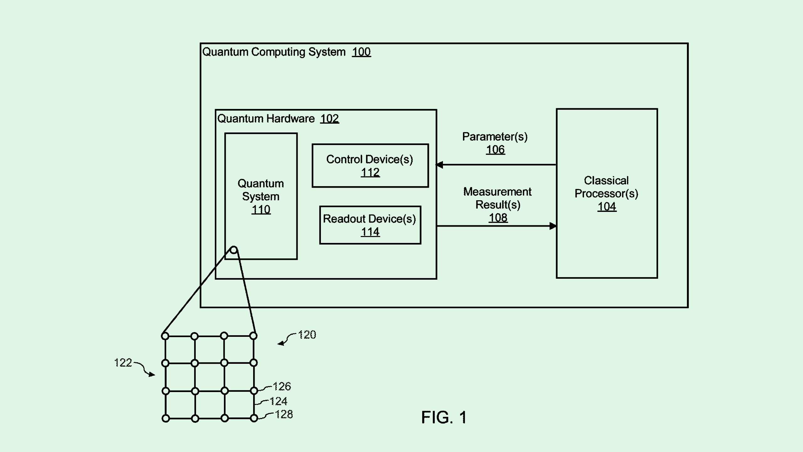 Photo of a Google patent