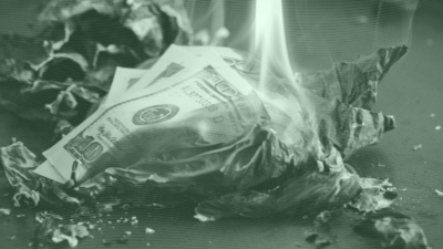 Ads Featuring Burning Dollar Bills? UK Watchdog Says Nope