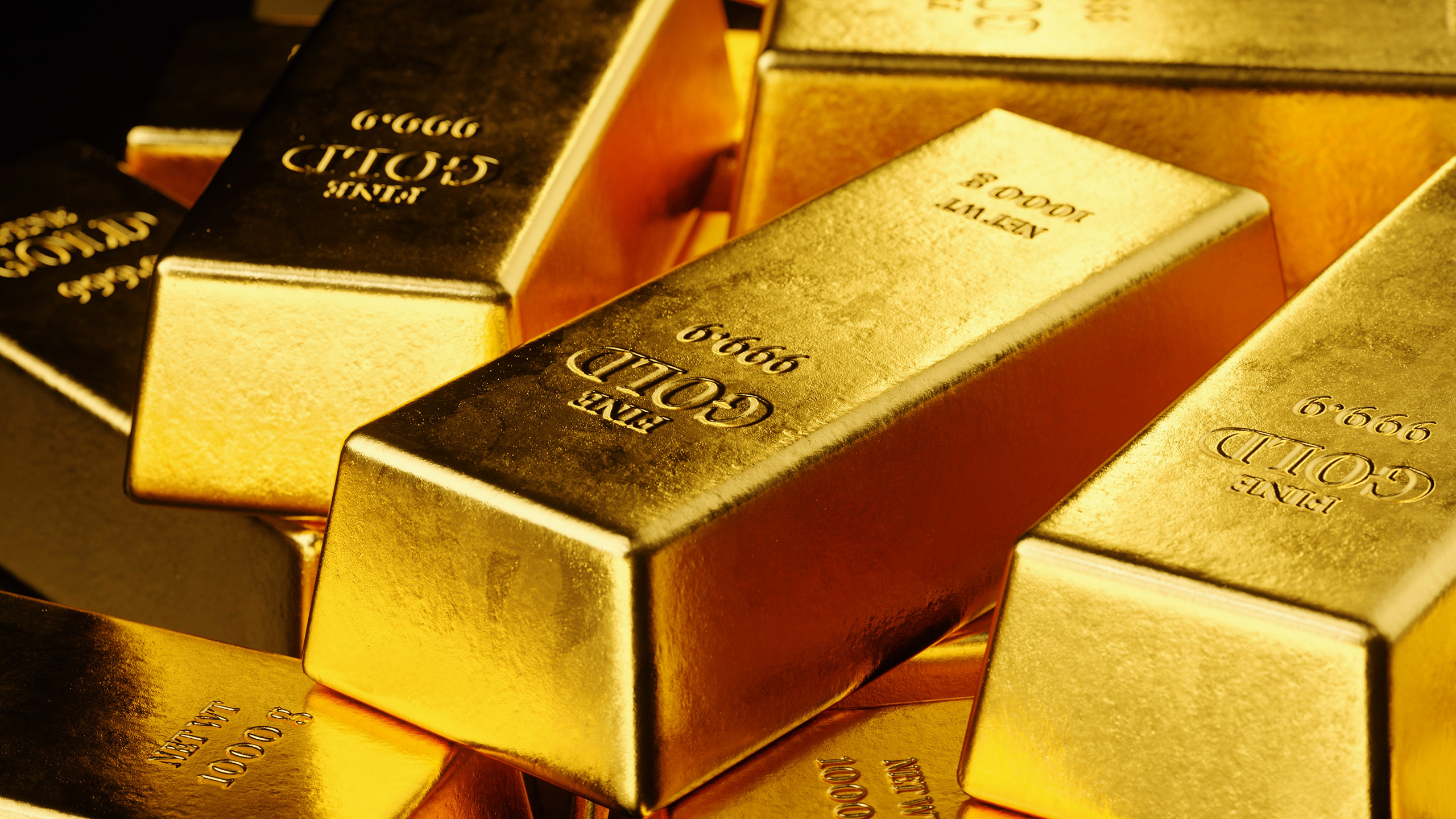 Photo of gold bars