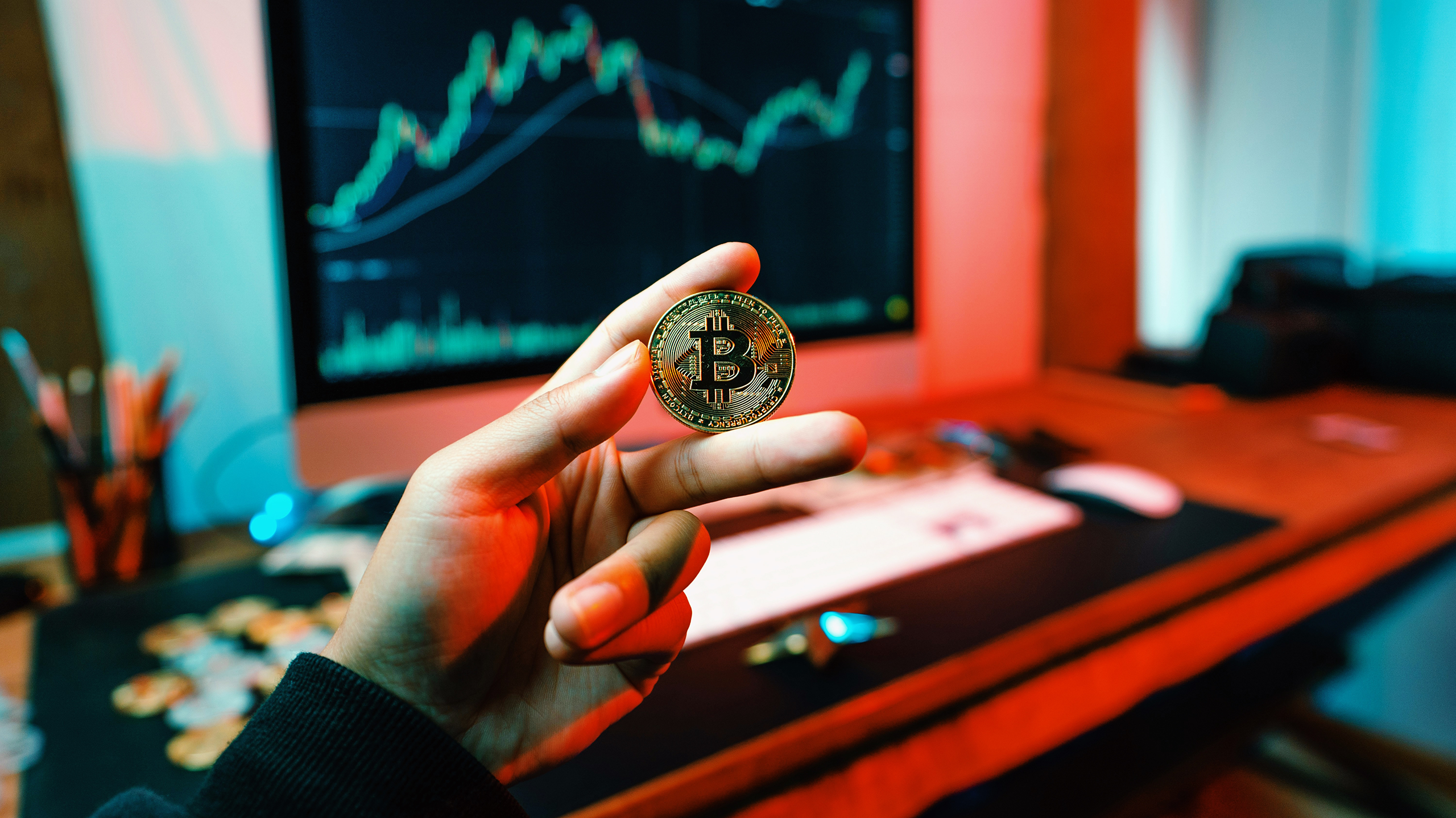 Photo of a Bitcoin